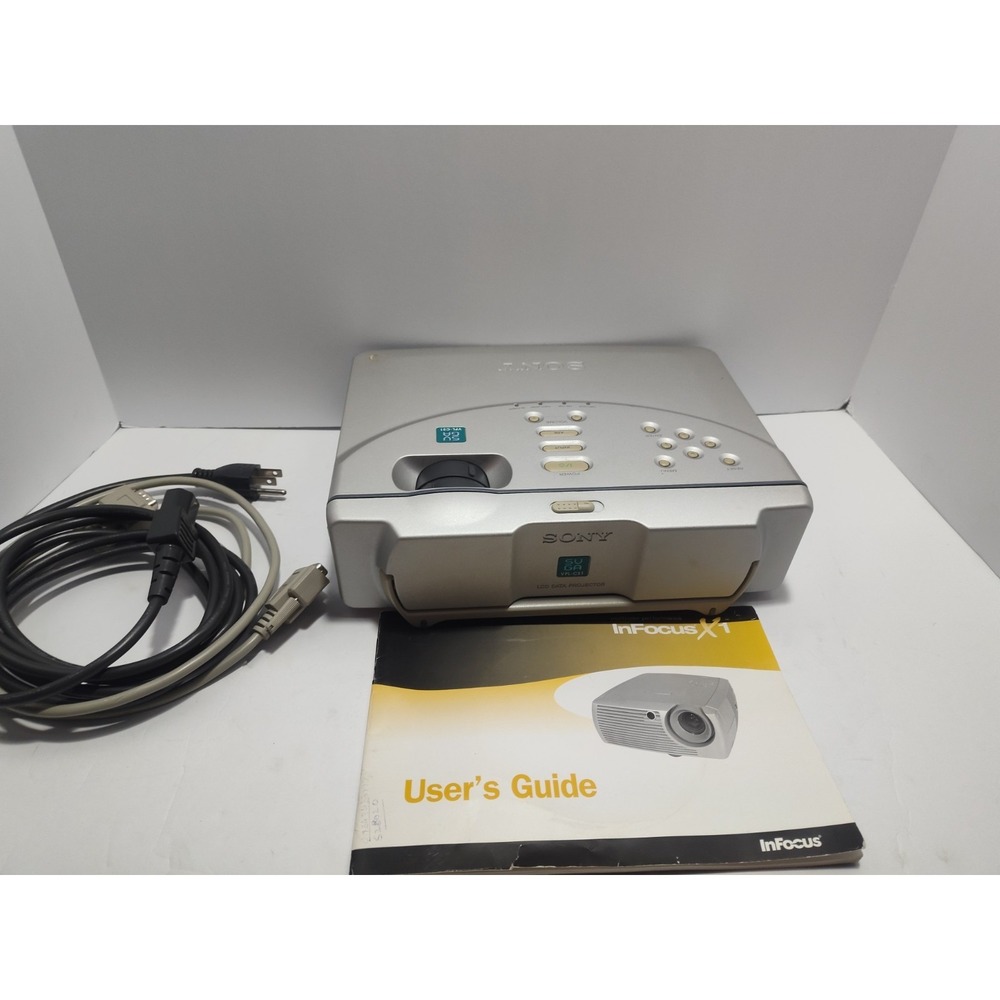 Sony Silver LCD Data Projector VPL-CS1